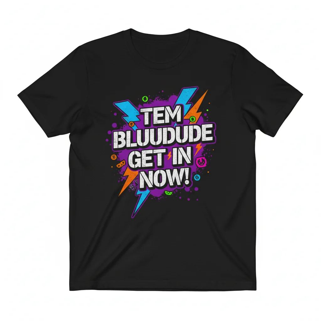 Bluudude's Call: Embrace the Artistic Journey Tee