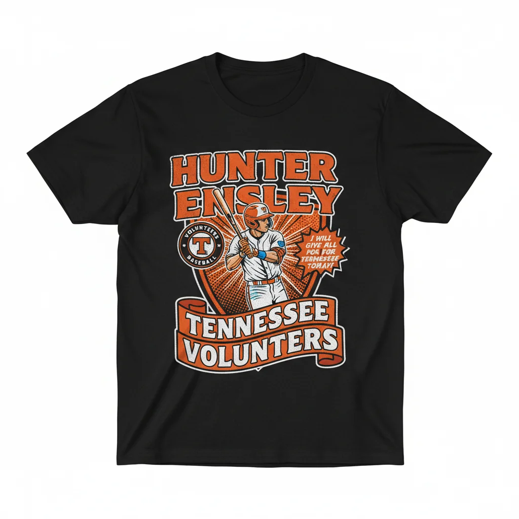 The Ensley "I Will Give My All" Tennessee Volunteers Art Tee