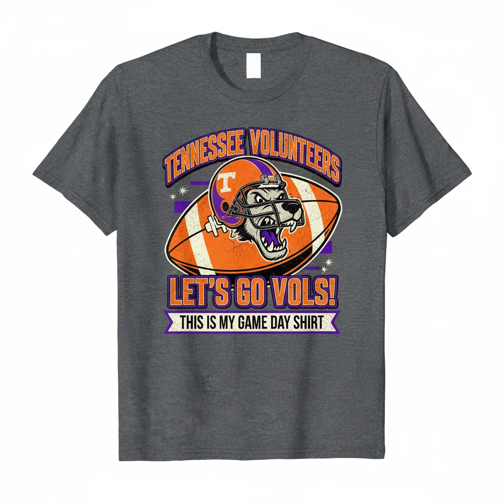 Vols Game Day Tee: "Let's Go Vols!" Edition