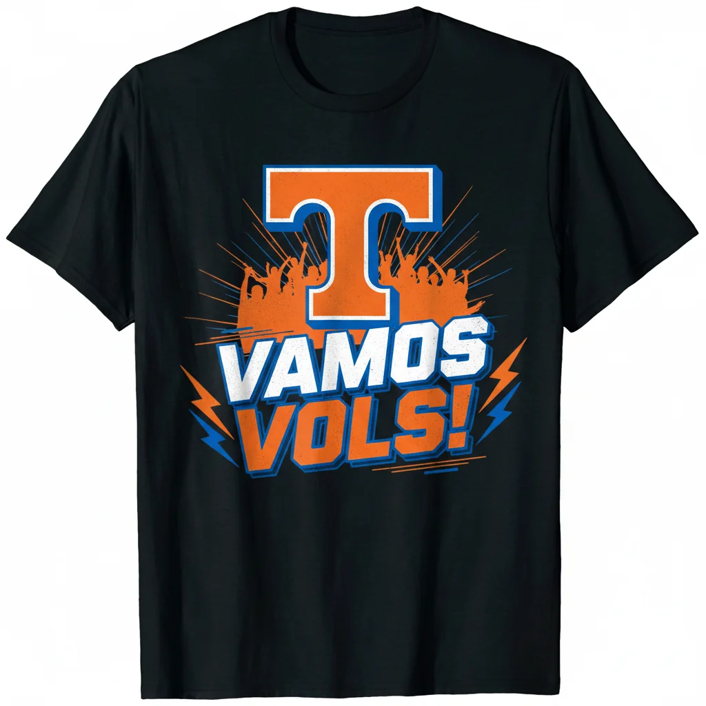 Tennessee Volunteers Vamos Vols T-Shirt - Official NCAA Fan Apparel