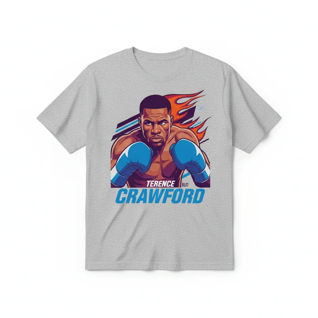 Terence Crawford Boxing Champion Fan T-Shirt - Premium Cotton Tee