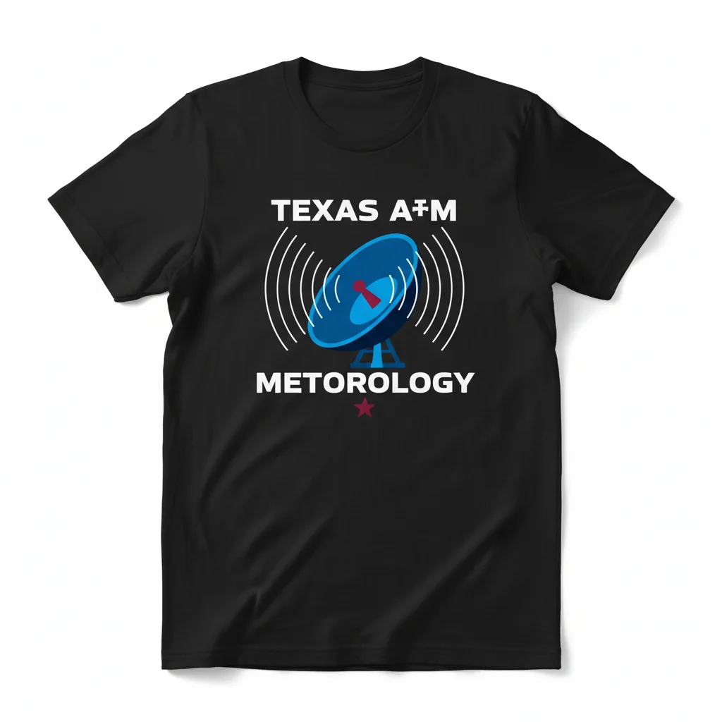 Texas A&M Meteorology Tee: Where Passion Meets Comfort