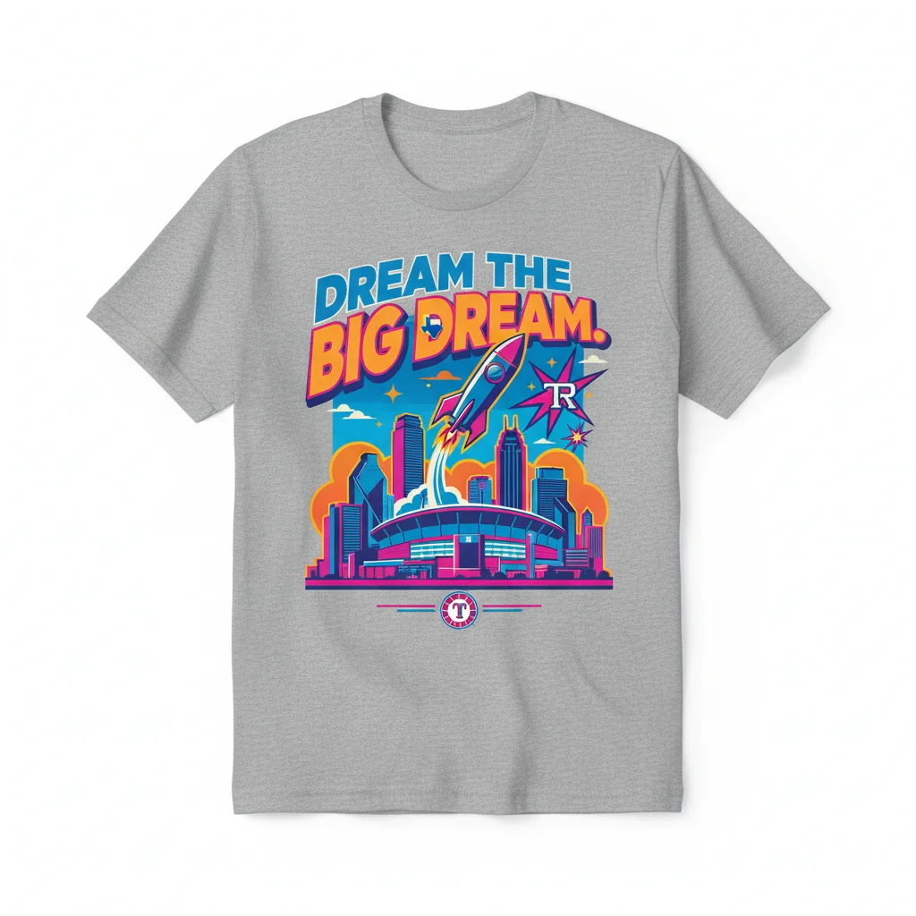 Texas Rangers City Connect 'Dream the Big Dream' T-Shirt