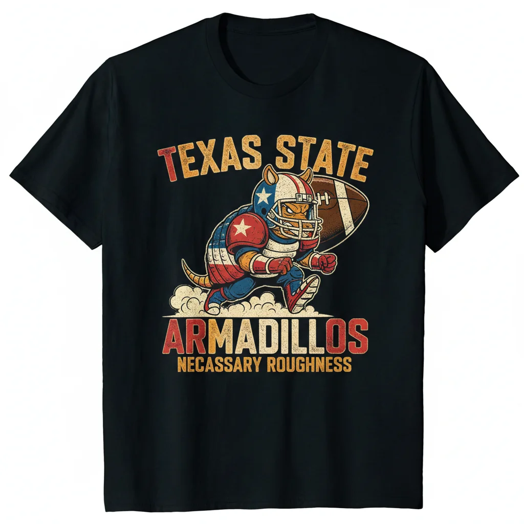Texas State Armadillos - Necessary Roughness Essential T-Shirt