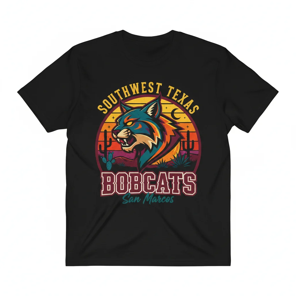 Texas State Bobcat Tee | Vintage Collegiate Streetwear