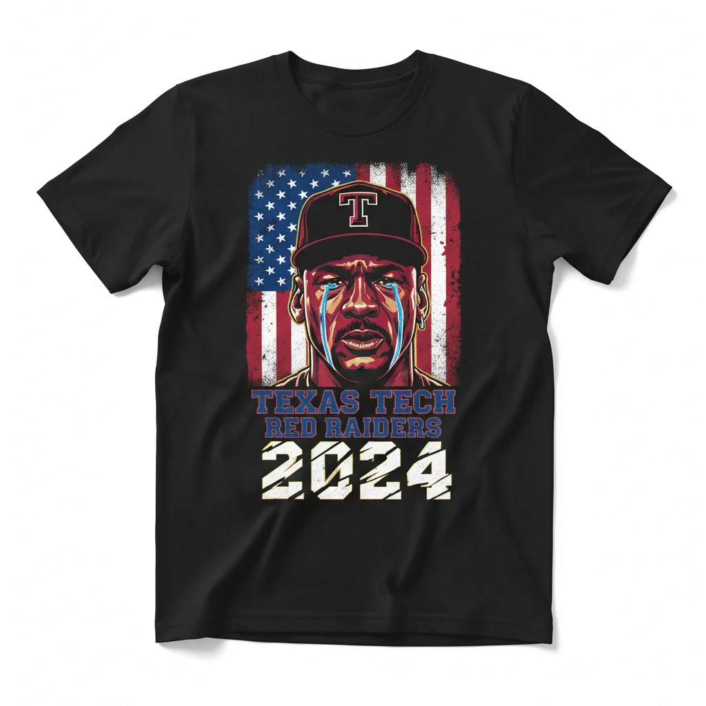 Red Raiders '24 Crying Jordan Coach Tee