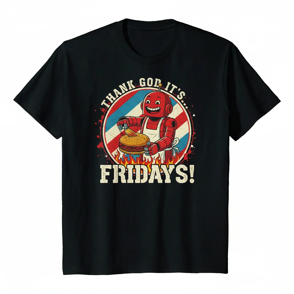 Embrace Nostalgia: T.G.I. Friday’s Iconic Logo Tee