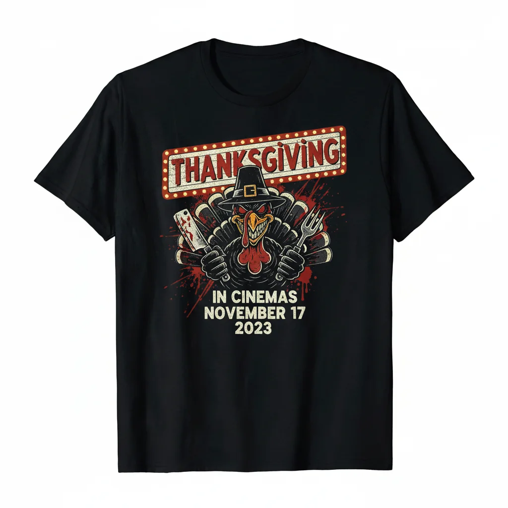 Thanksgiving In Theaters November 17 2023 Shirt – Official Release Date Tee