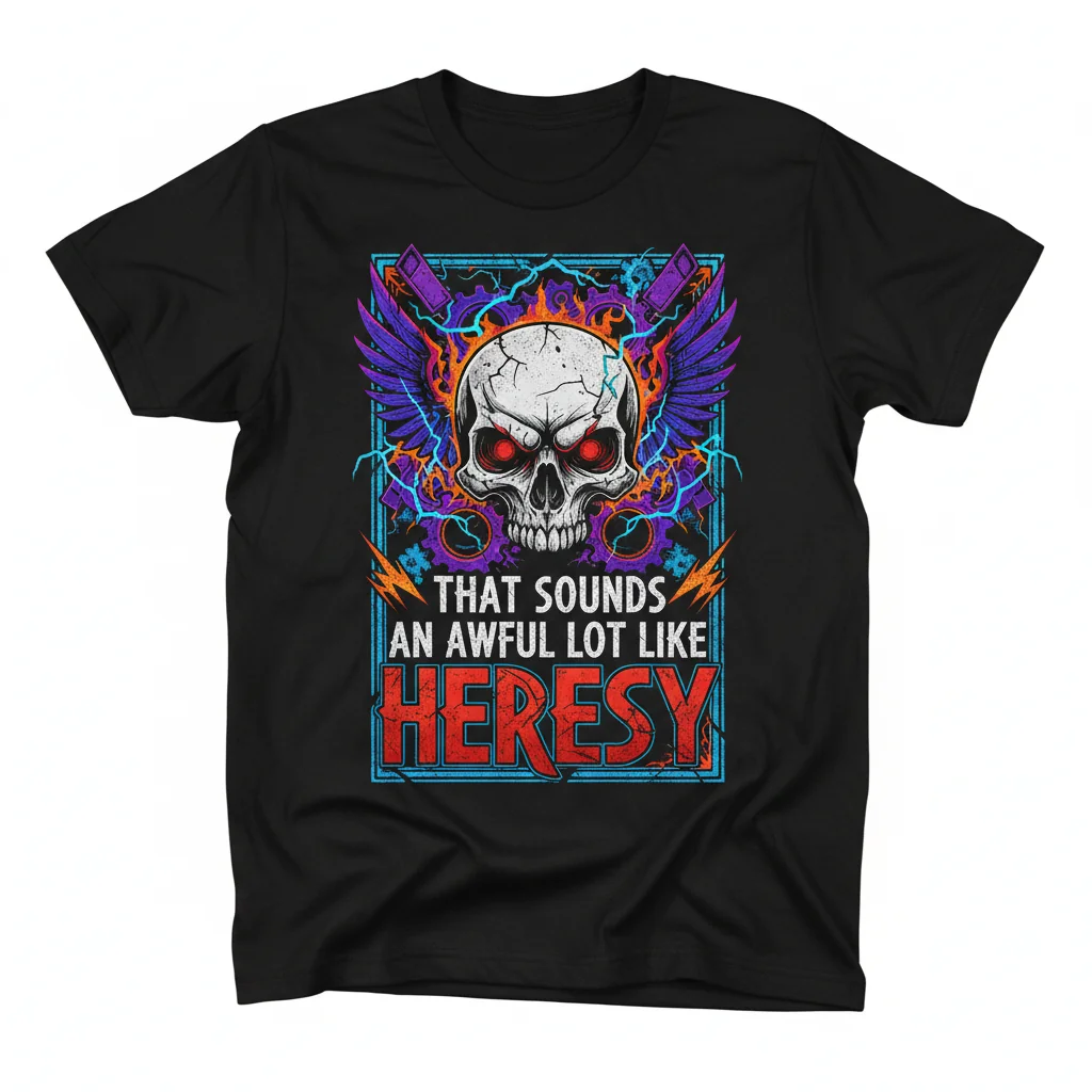 Funny Heresy Meme 40k Quotes Essential T-Shirt – Durable, Vibrant & Perfect Fit