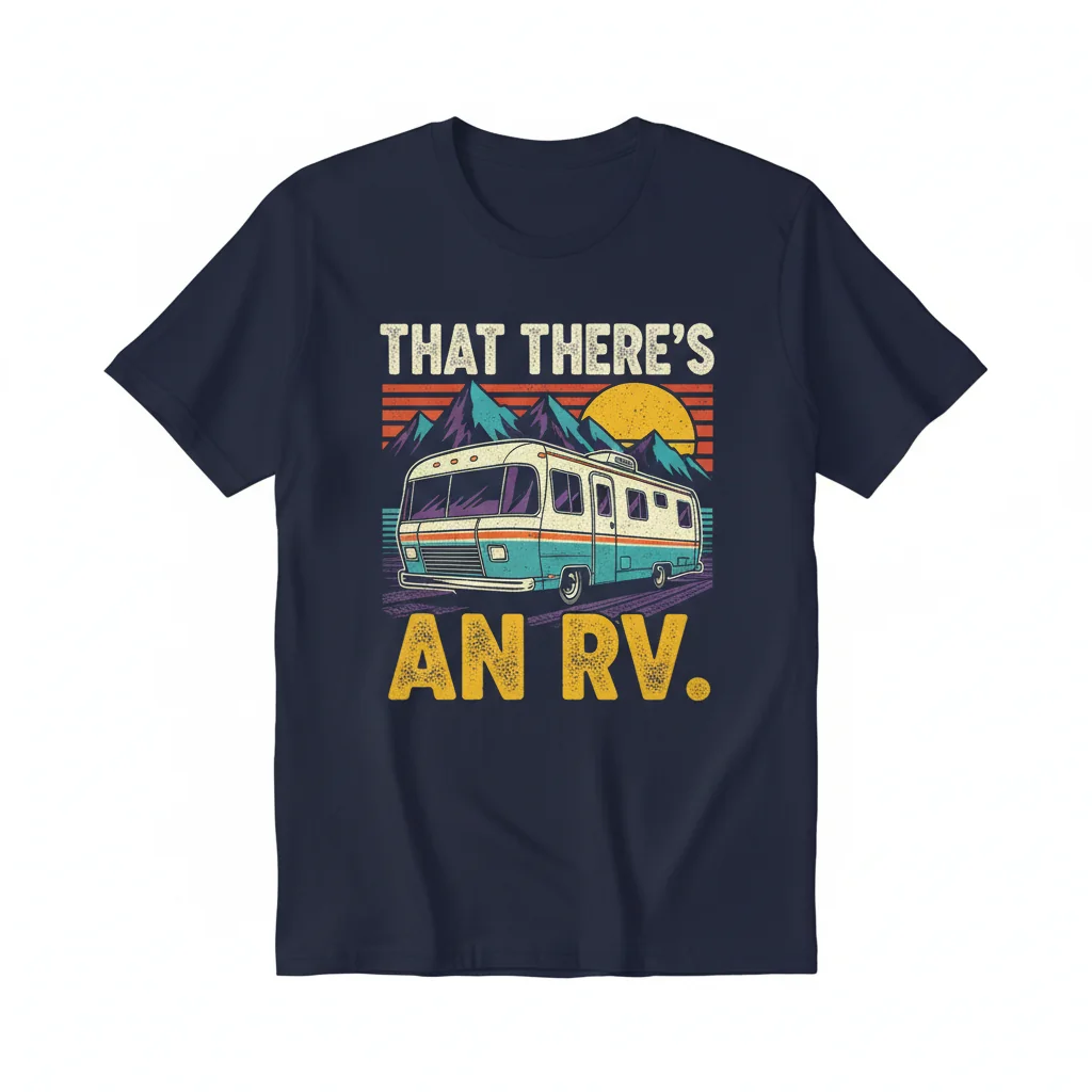 RV Essential T-Shirt – Your Go-To Camping & Travel Tee