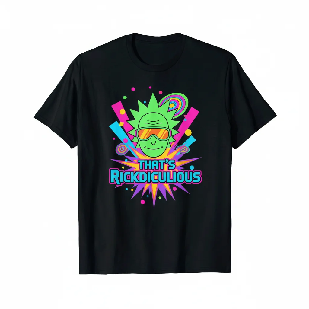 That's Rickdiculous: Premium Durable Unisex T-Shirt – Fade-Resistant & Perfect Fit