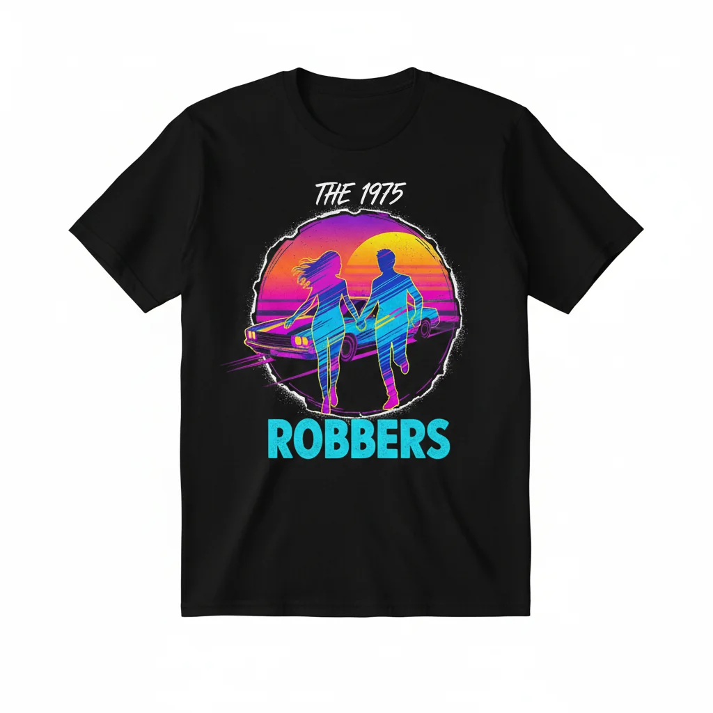 The 1975 Robbers Essential Tee – Premium Band Merch