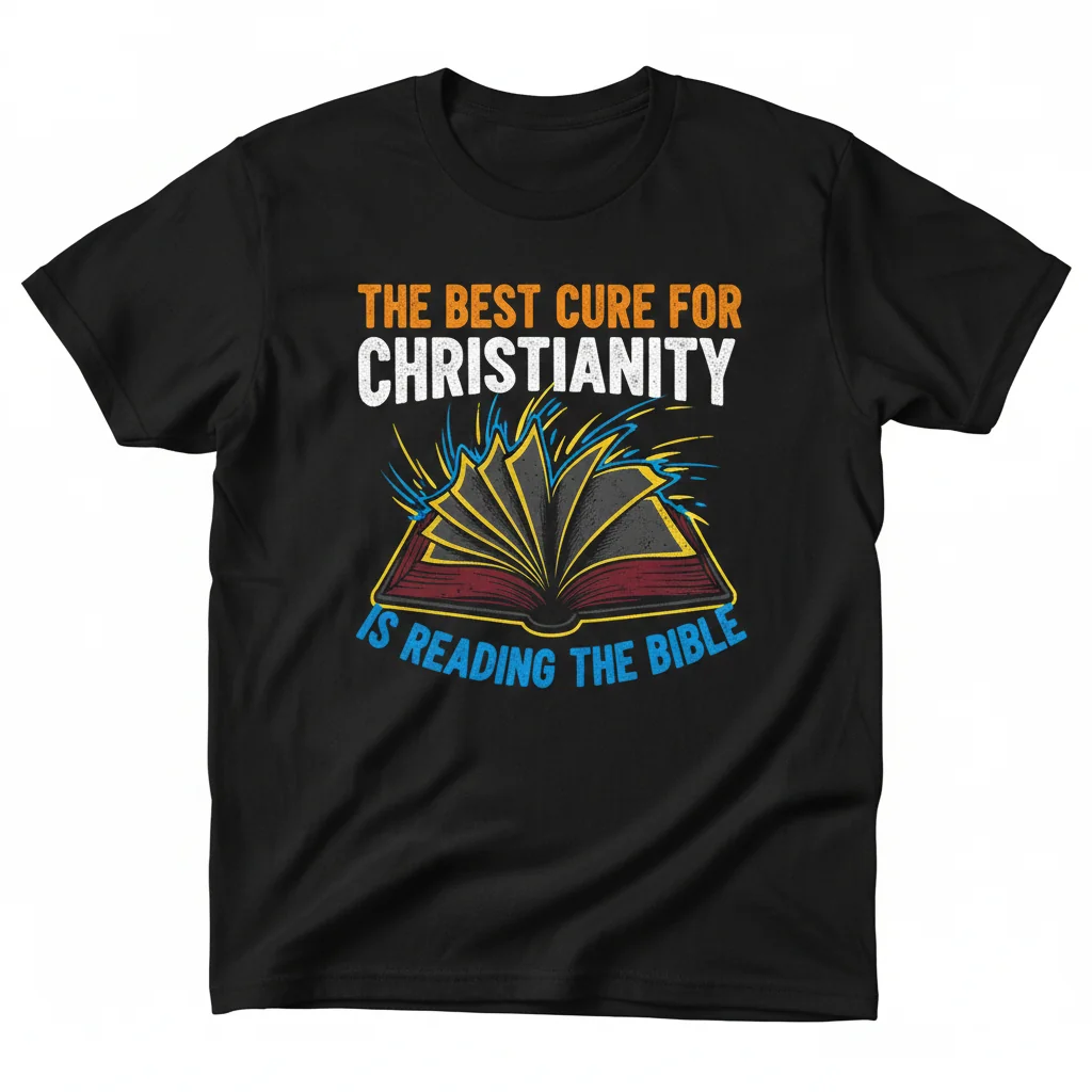 Reading the Bible Essential T-Shirt – Insightful Faith & Scripture Apparel
