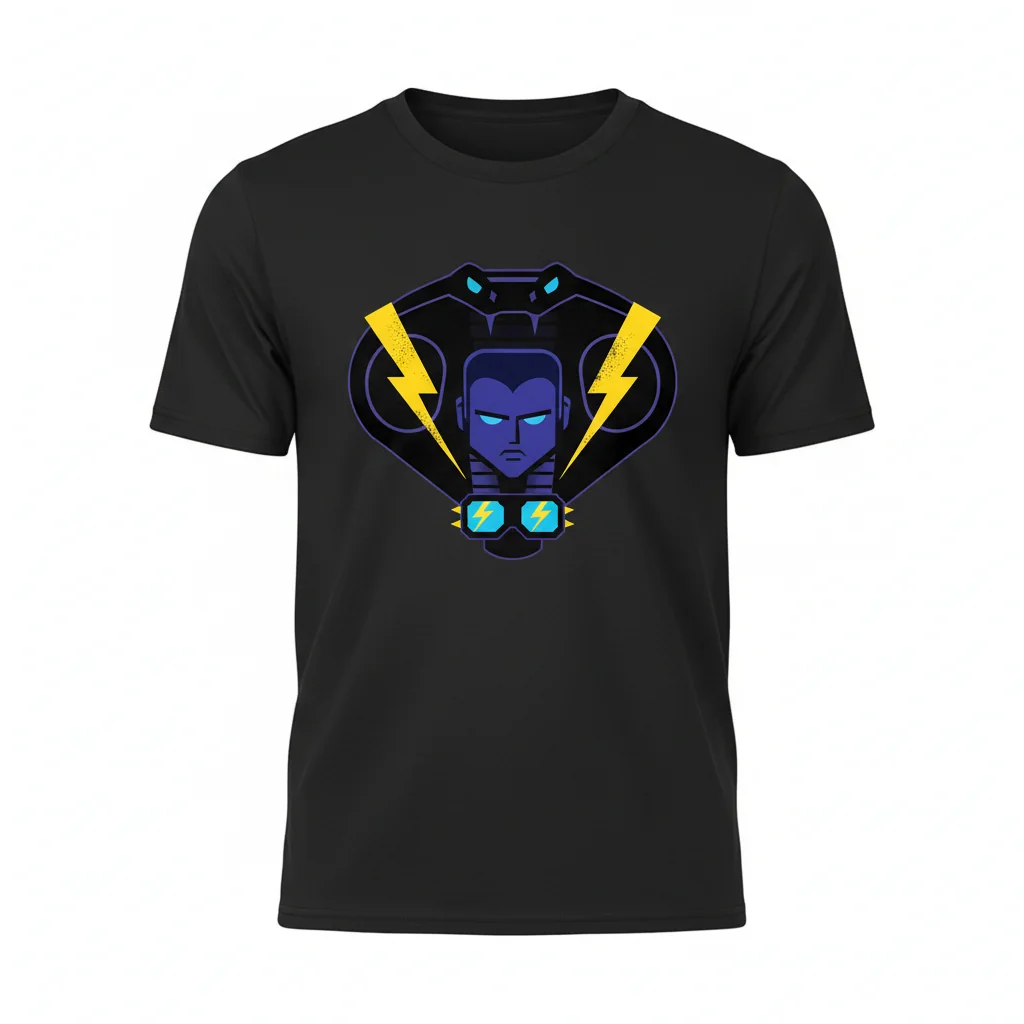 Black Mamba Megamind Essential T-Shirt – Villain Style Tee