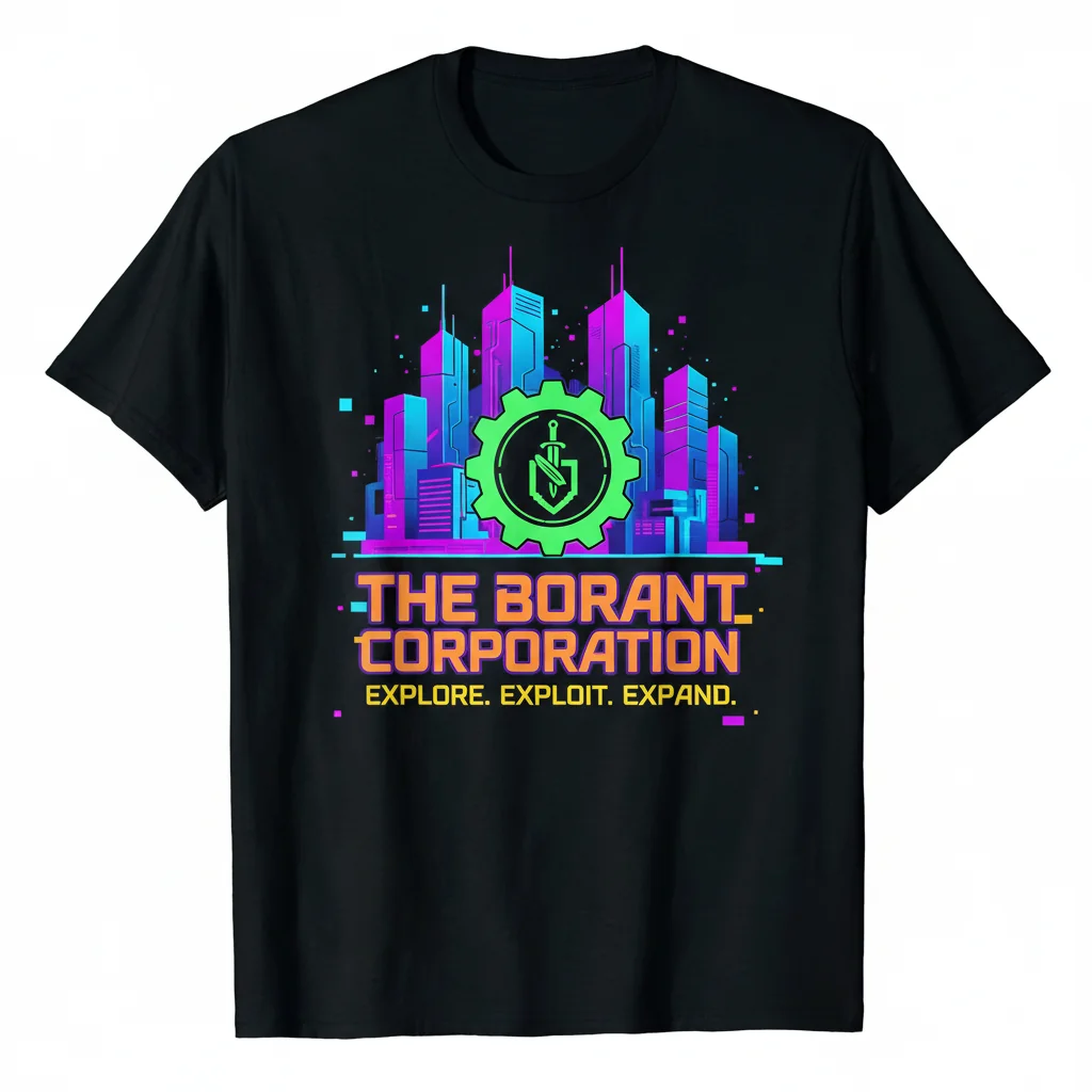 The Borant Corporation Essential T-Shirt | Durable Pre-Shrunk Cotton & Fade-Resistant Print