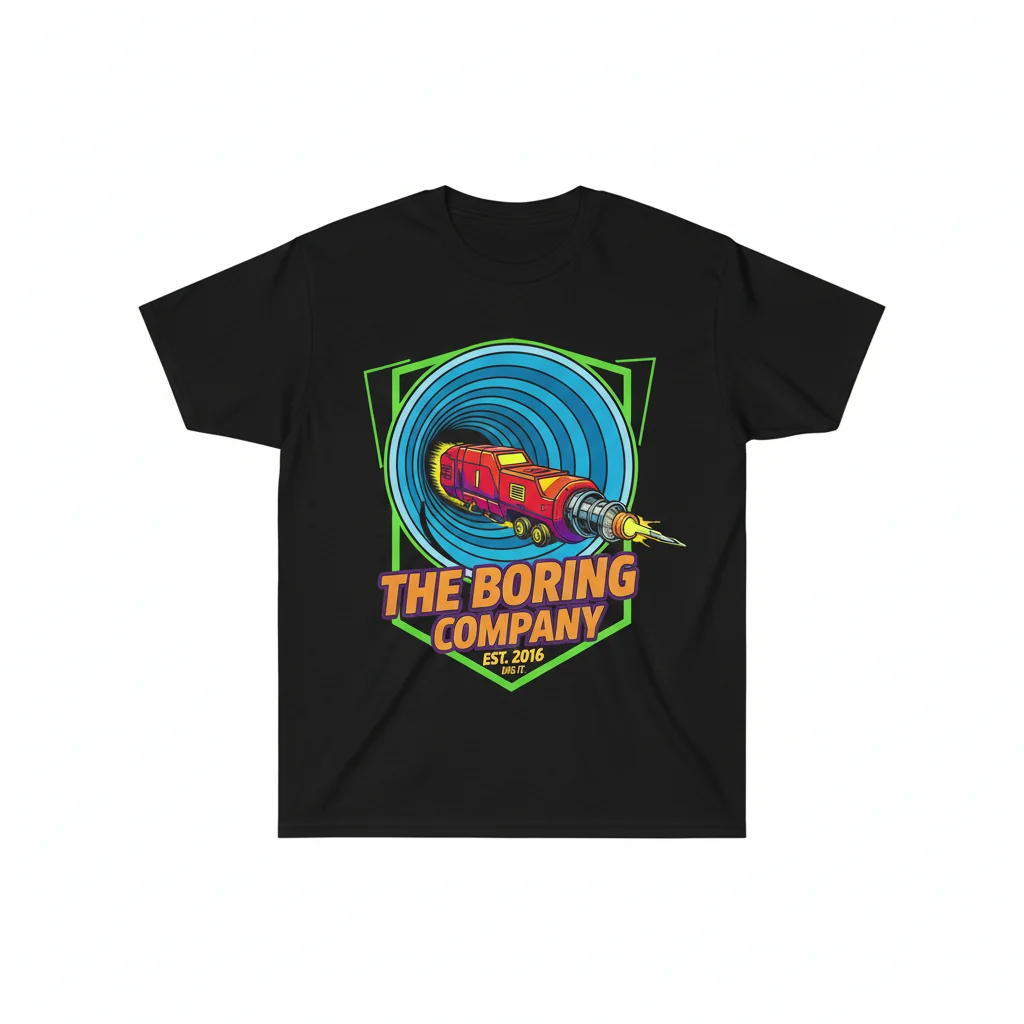 The Boring Company Logo T-Shirt – Premium Unisex Apparel