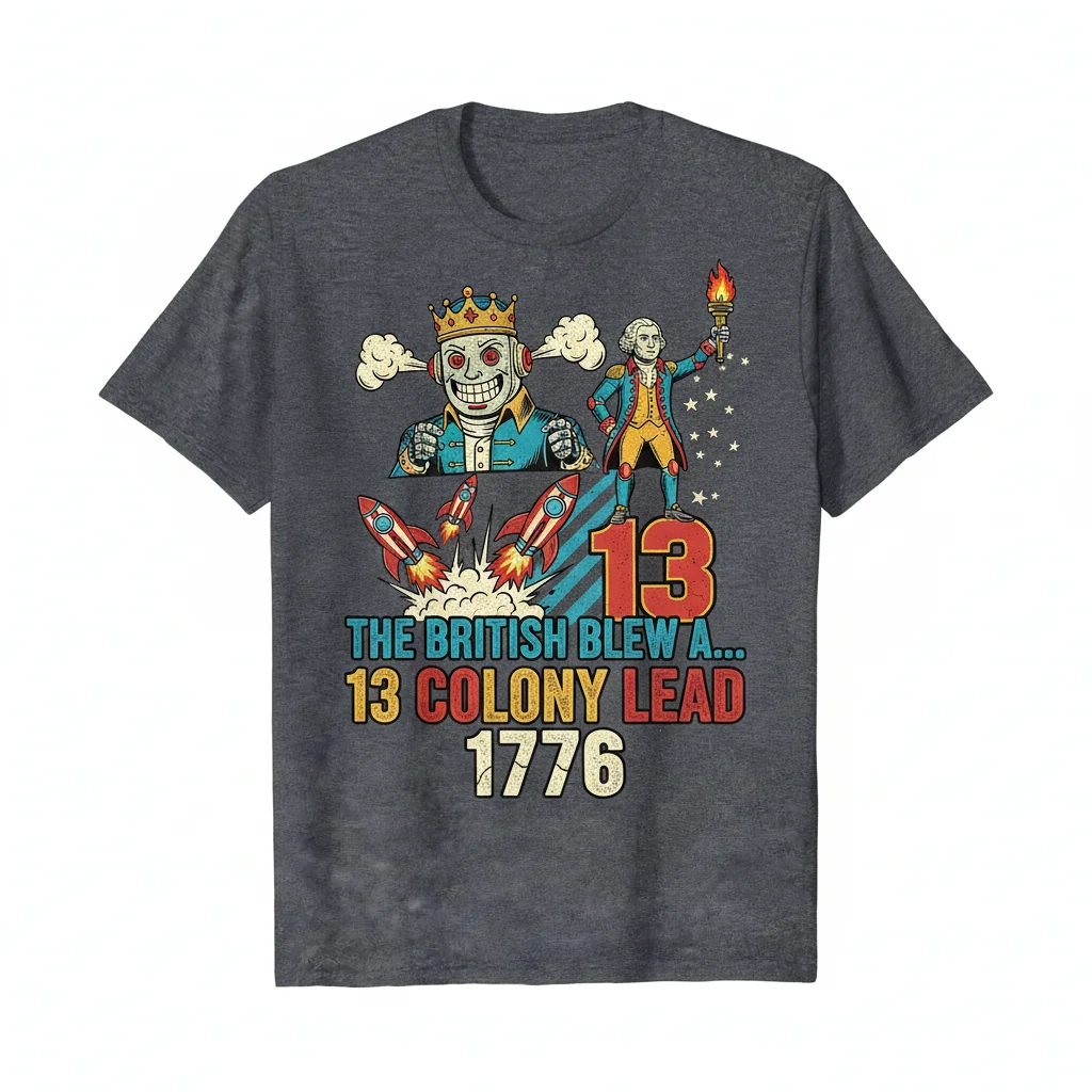 The British Blew a 13 Colony Lead 1776 T-Shirt
