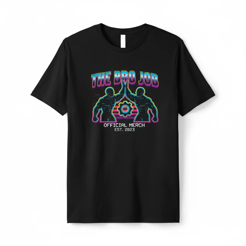 The Bro Job Official Merch Essential T-Shirt – Premium Cotton Tee for Fans