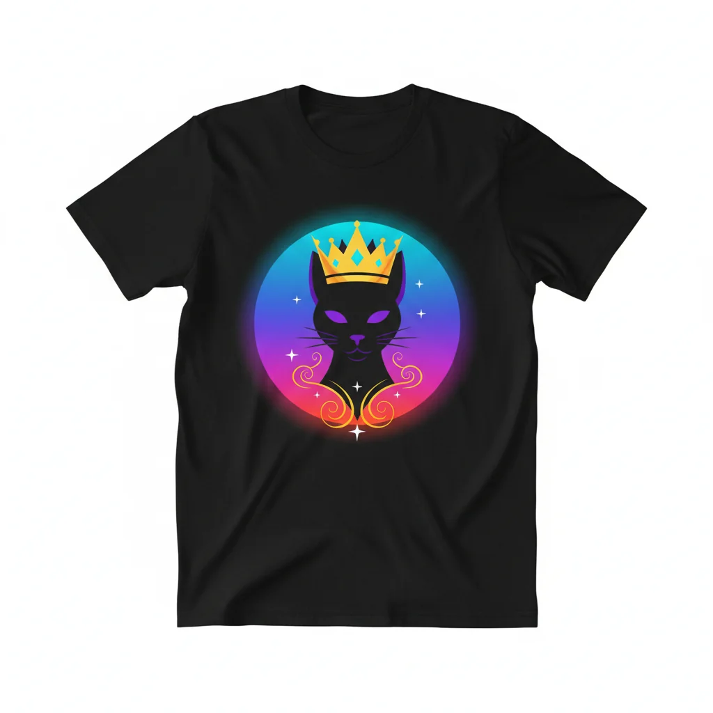 The Cat Queen Essential T-Shirt: Supreme Comfort & Lasting Style