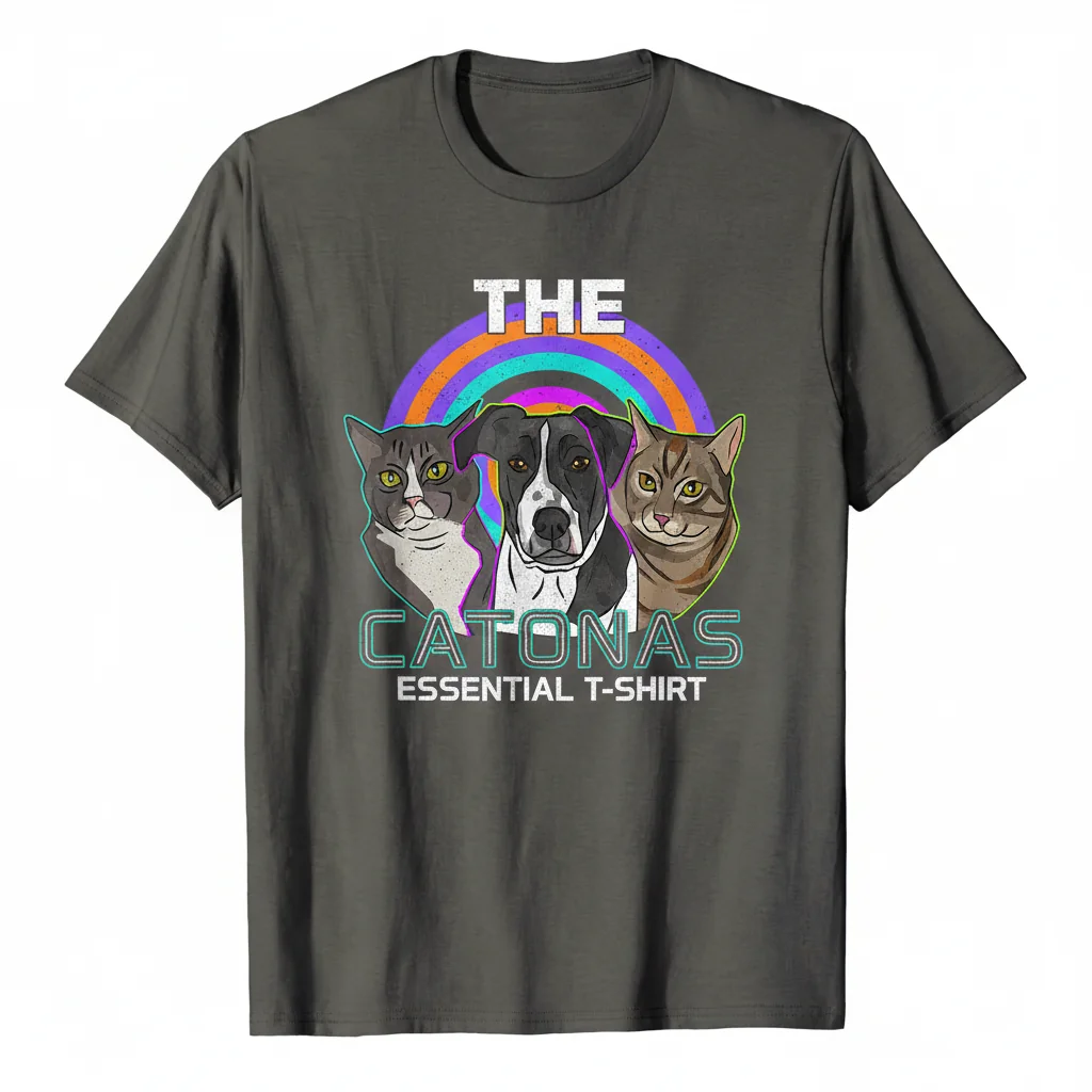 The Catonas: Wearable Art, Everyday Comfort T-Shirt