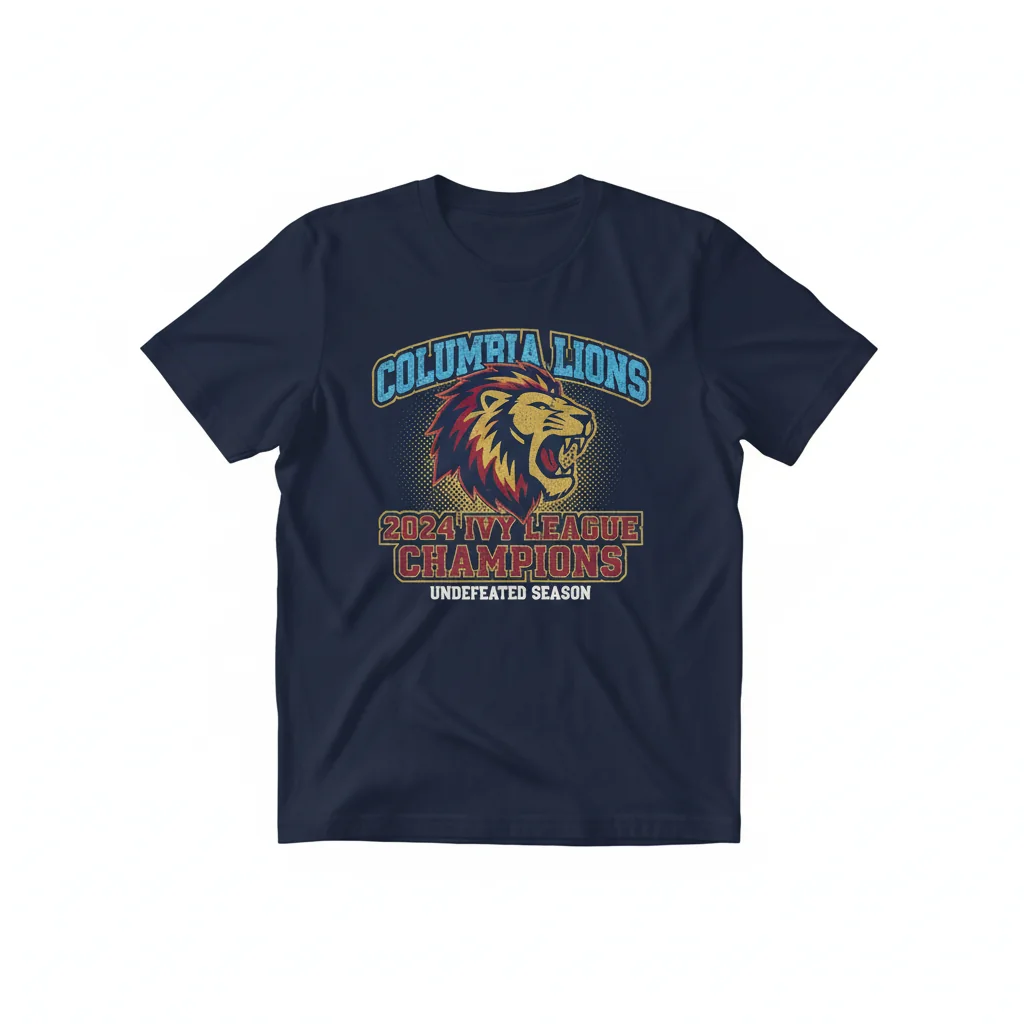 Celebrate Victory: The Columbia Lions 2024 Ivy League Champions Tee
