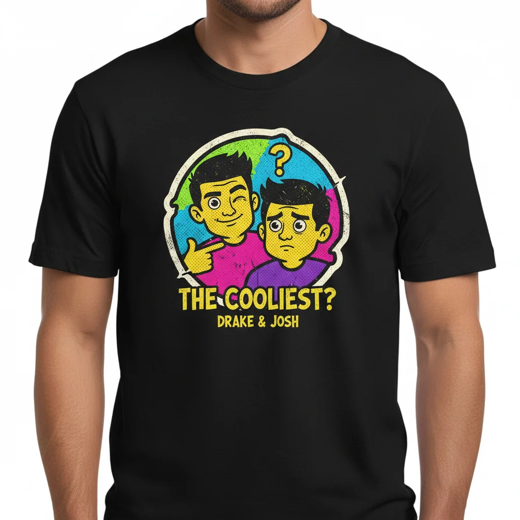 Drake & Josh "The Cooliest" Essential T-Shirt – Ultra-Durable & Fade-Resistant