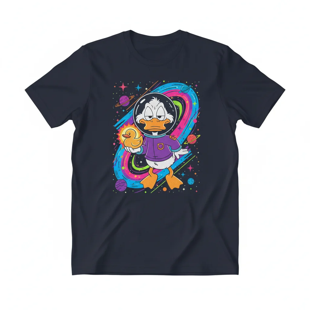 The Cosmic Howard The Duck Shirt - A Universe of Style