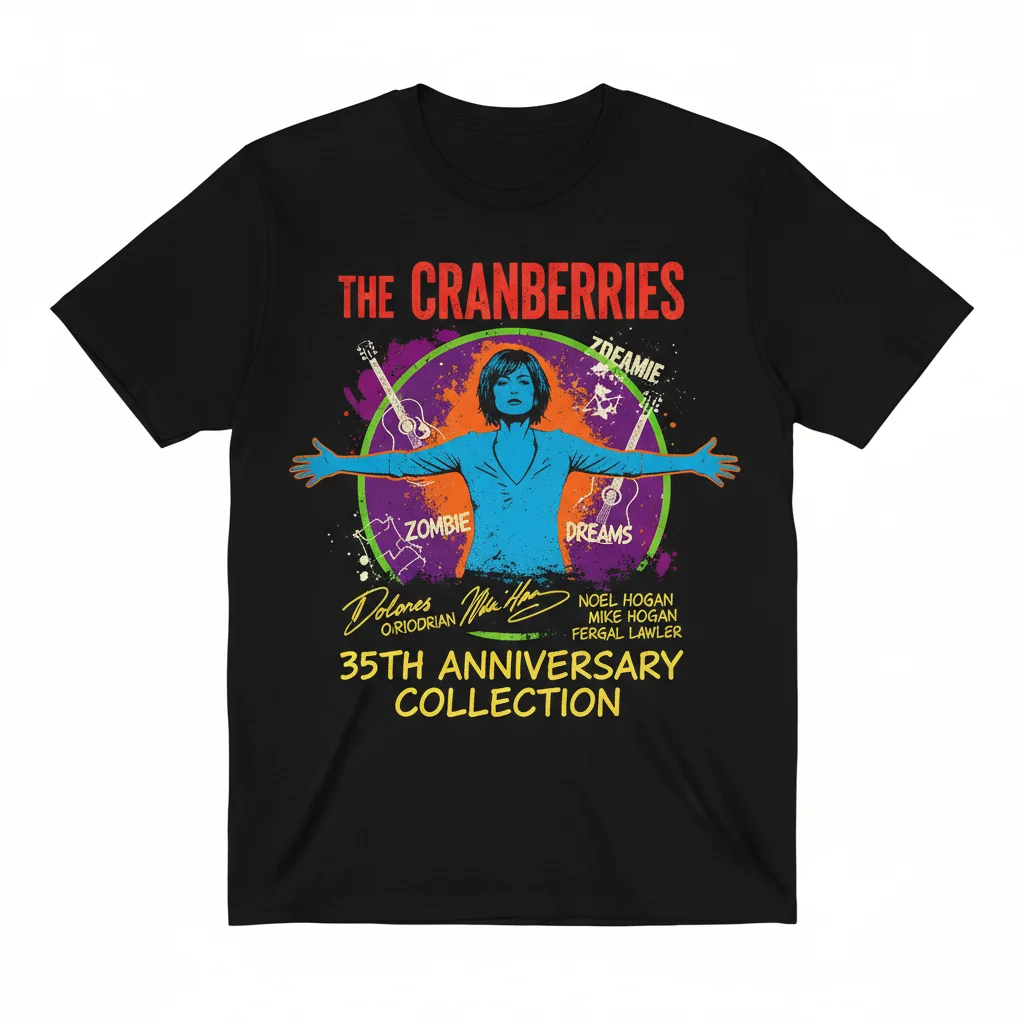 The Cranberries 35th Anniversary Signatures Tee