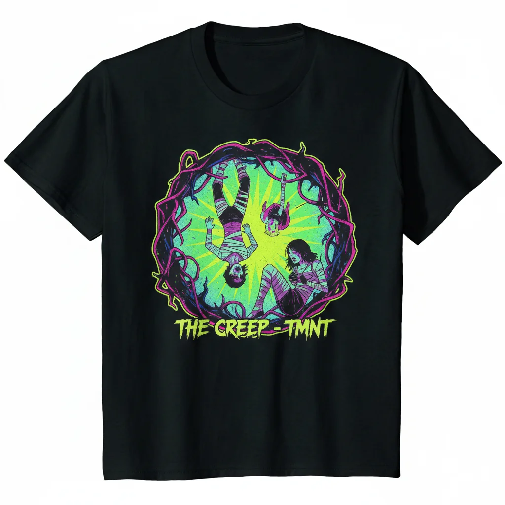 The Creep TMNT Villain T-Shirt | Teenage Mutant Ninja Turtles Fan Apparel | Soft Cotton Graphic Tee
