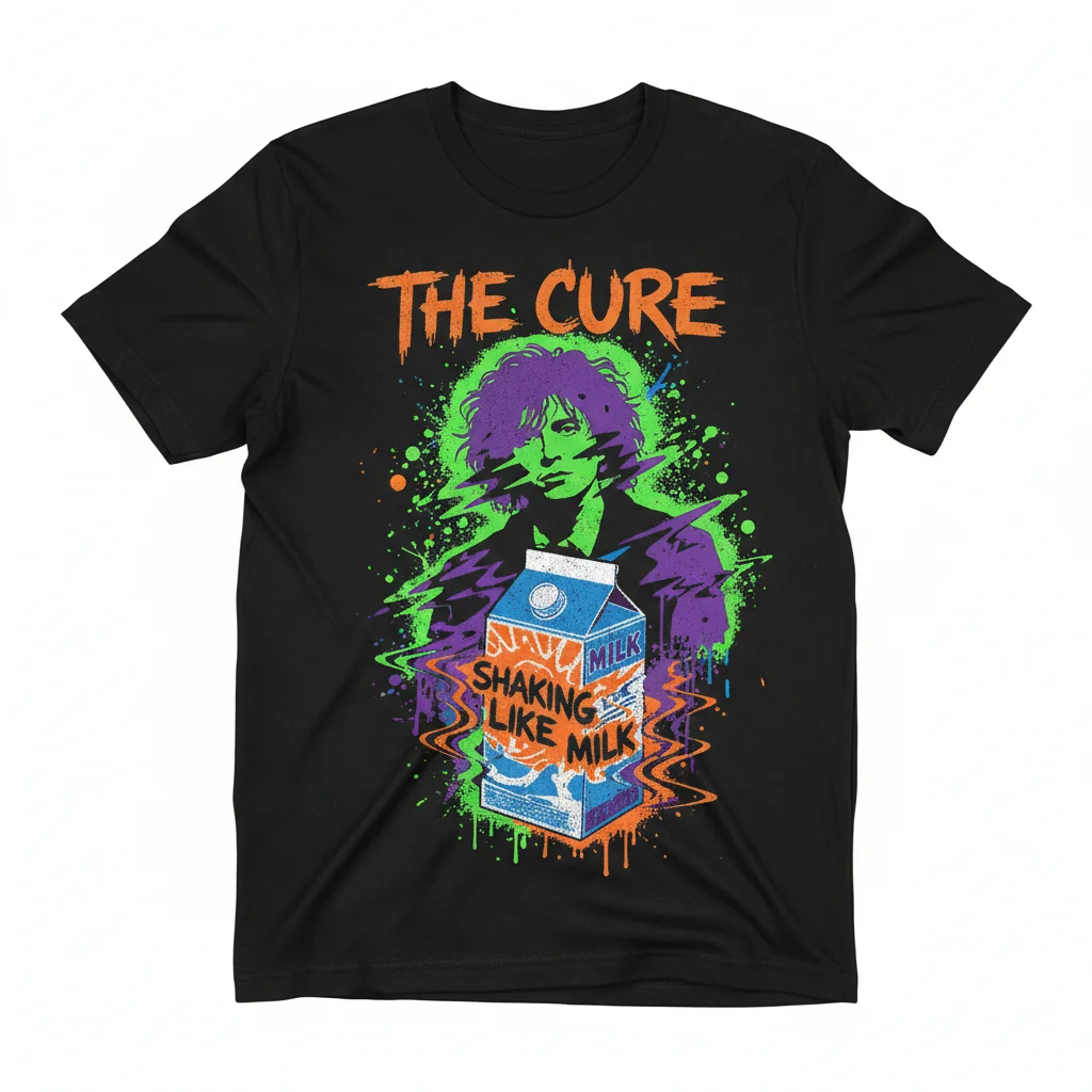 The Cure: Shaking Like Milk - Evocative Essential T-Shirt