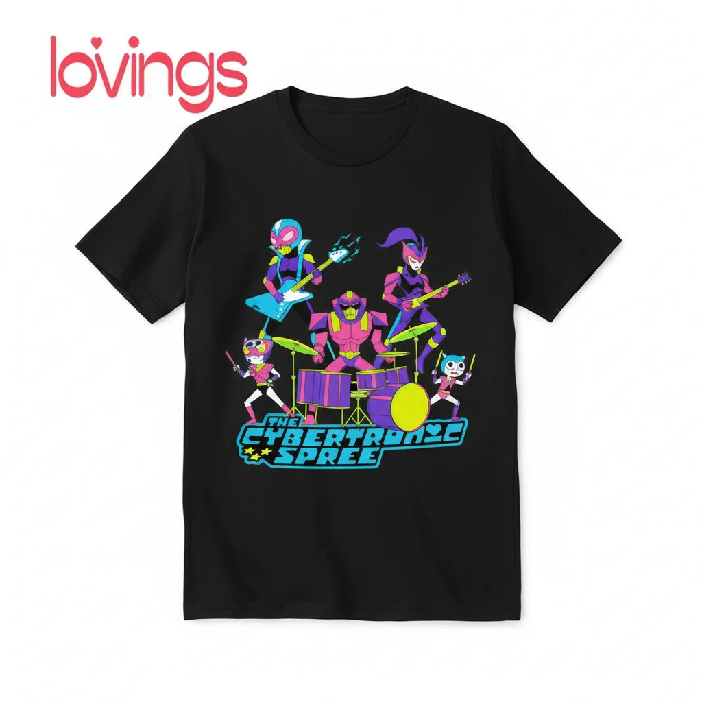The Cybertronic Spree T-Shirt - Officially Licensed Band Tee