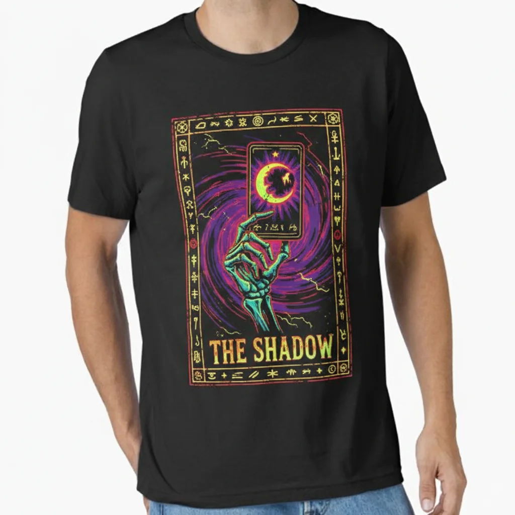 Tarotesque Shadow Tee: Essential Streetwear