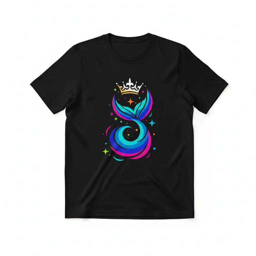 The Divine Mermaid Premium Essential T-Shirt – Soft Cotton & Retail Fit
