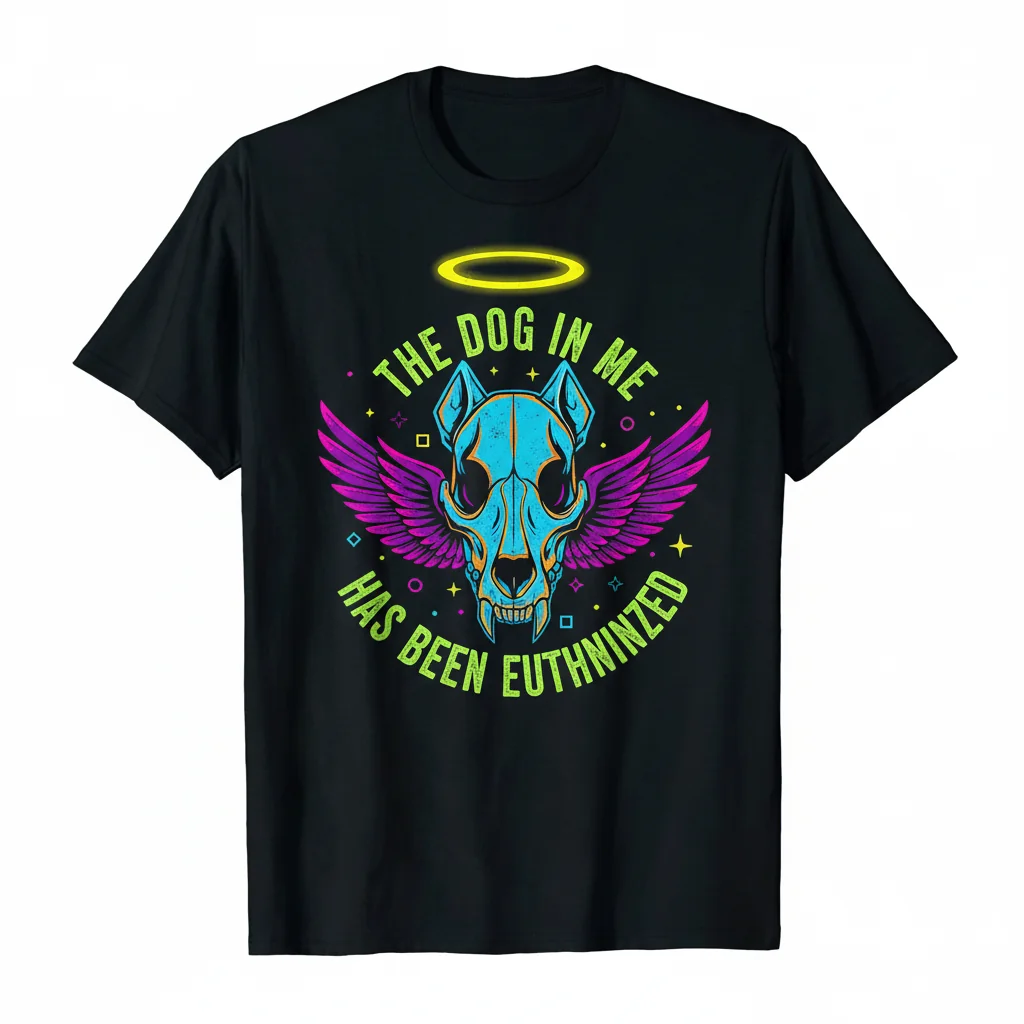 Euthanized Dog In Me - Unique Graphic Tee