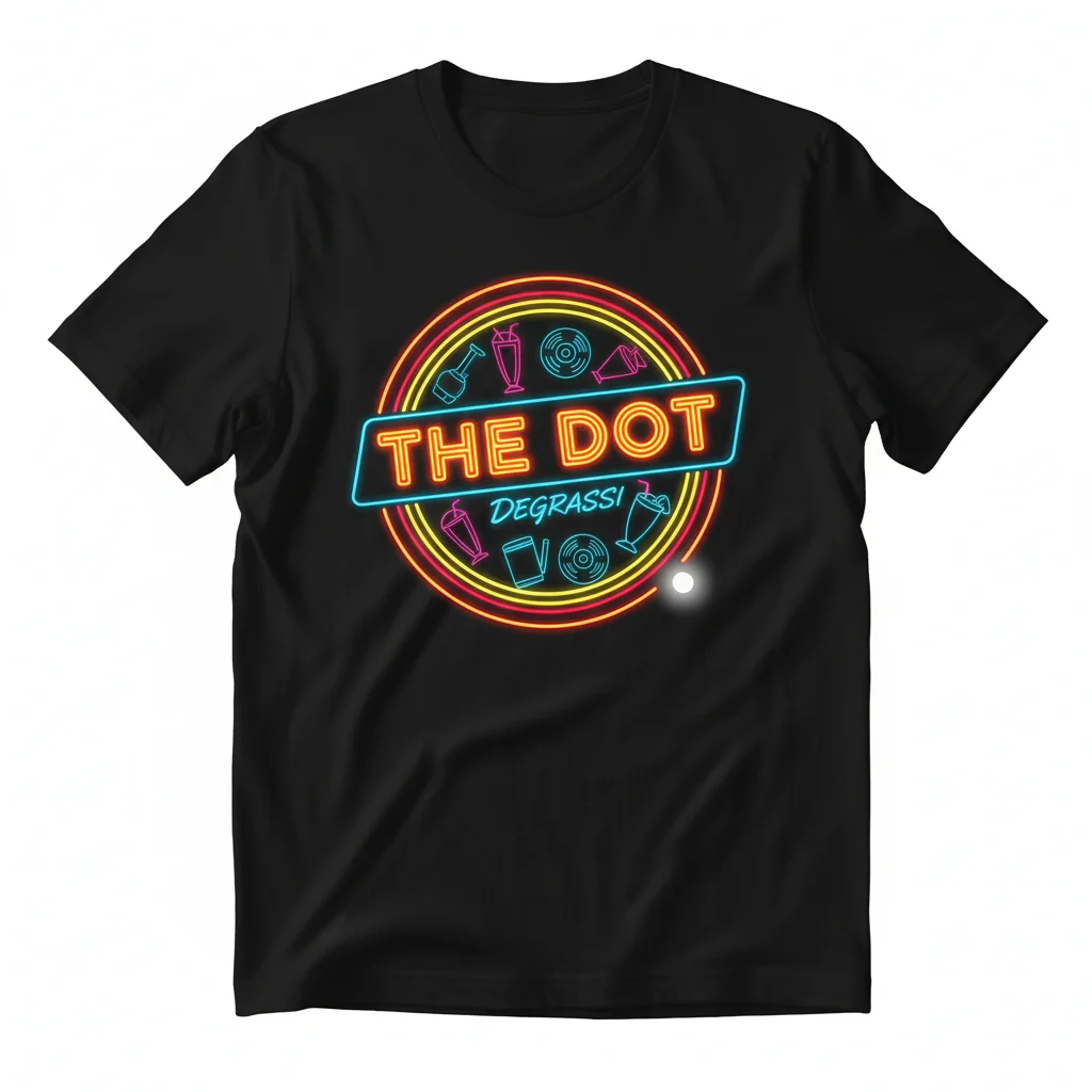 "The Dot" Degrassi TV Show Fan T-Shirt | Unisex Graphic Tee | 100% Cotton