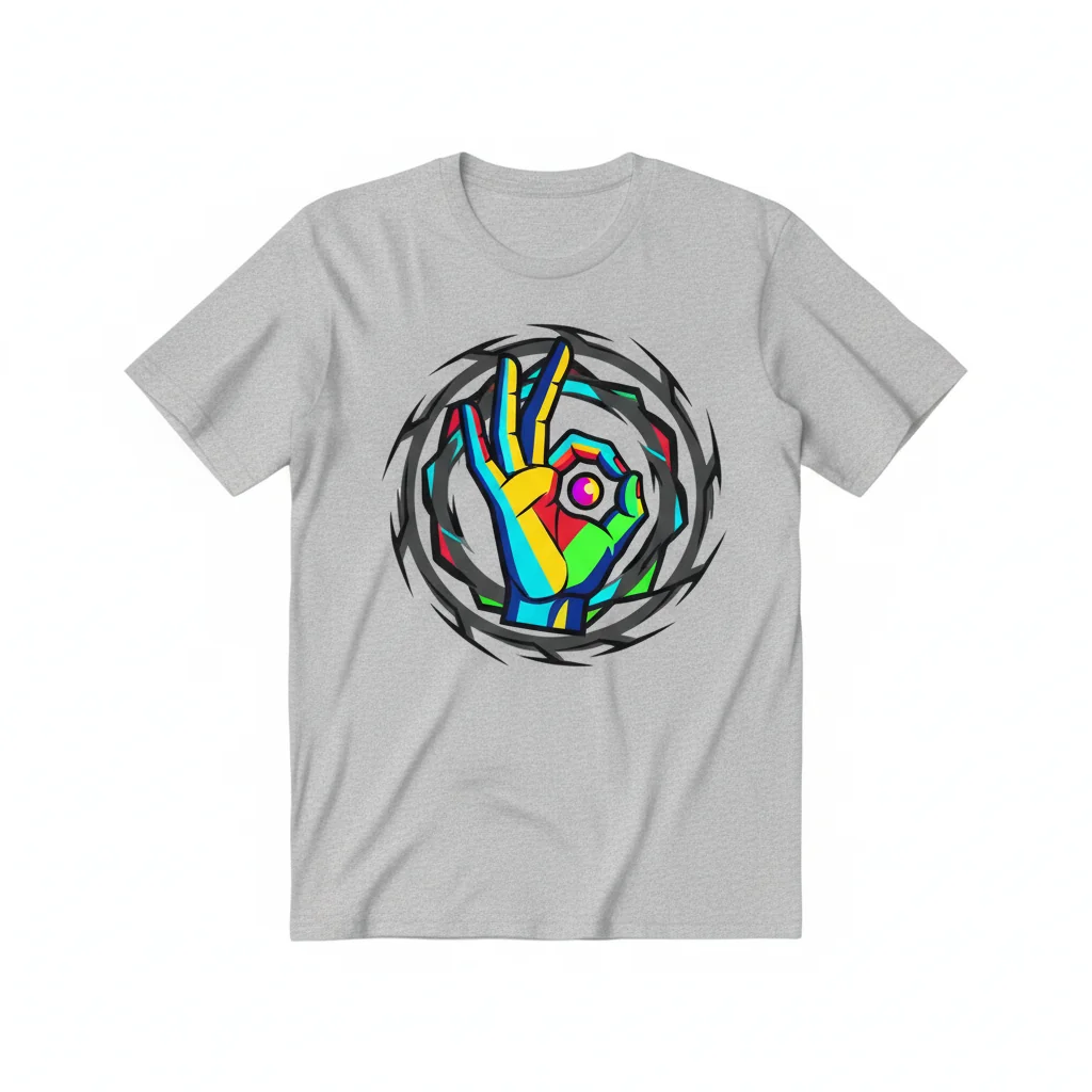 The Dreadful Flying Glove Circle Game Essential T-Shirt - Premium Cotton Graphic Tee