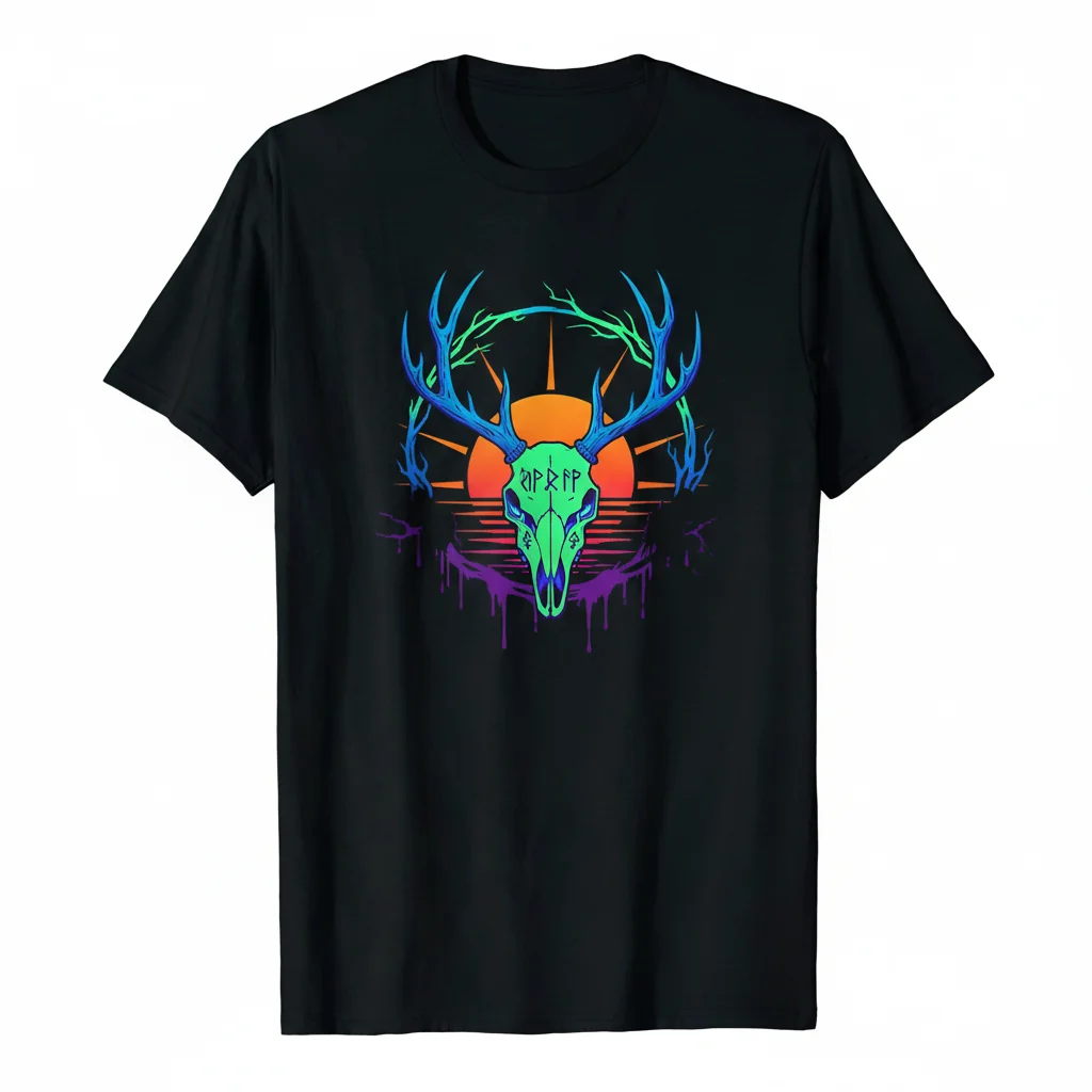 The Druid - Slasher: Solstice Essential T-Shirt | Premium Horror Art Tee