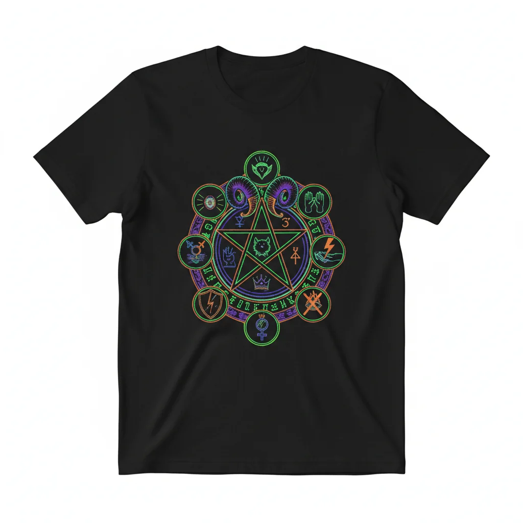 The Eleven Satanic Rules of Earth T-Shirt - Premium Cotton Graphic Tee