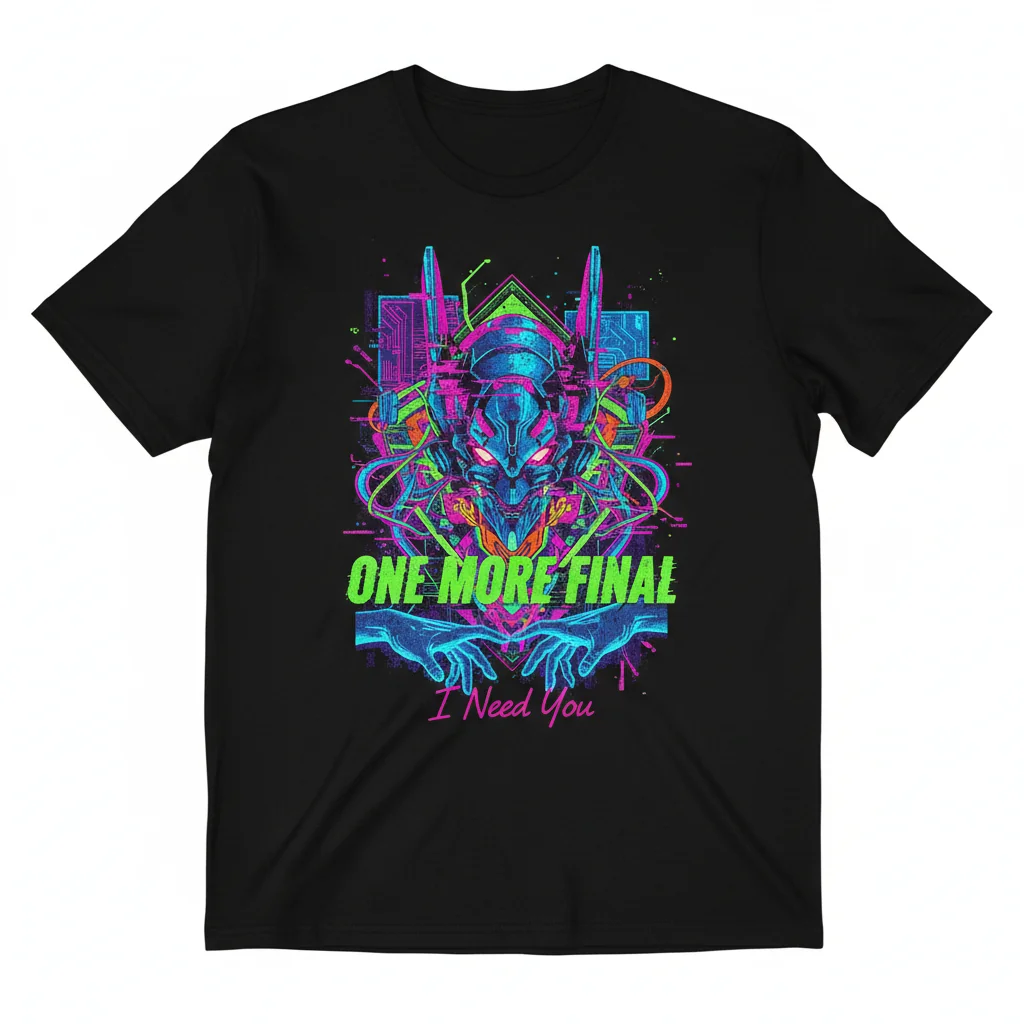 The End of Evangelion 'I Need You' Final One More Essential T-Shirt