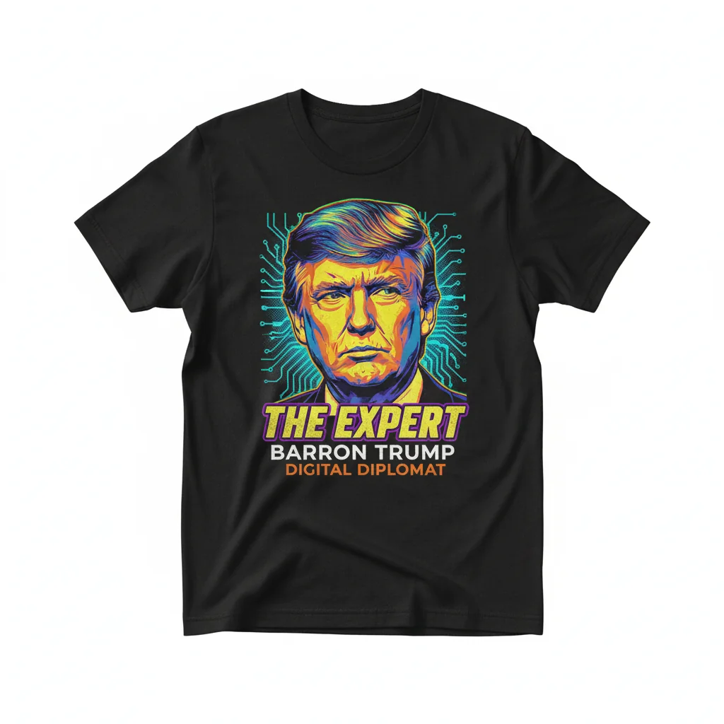 The Expert Barron Trump Youngest Son Premium T-Shirt