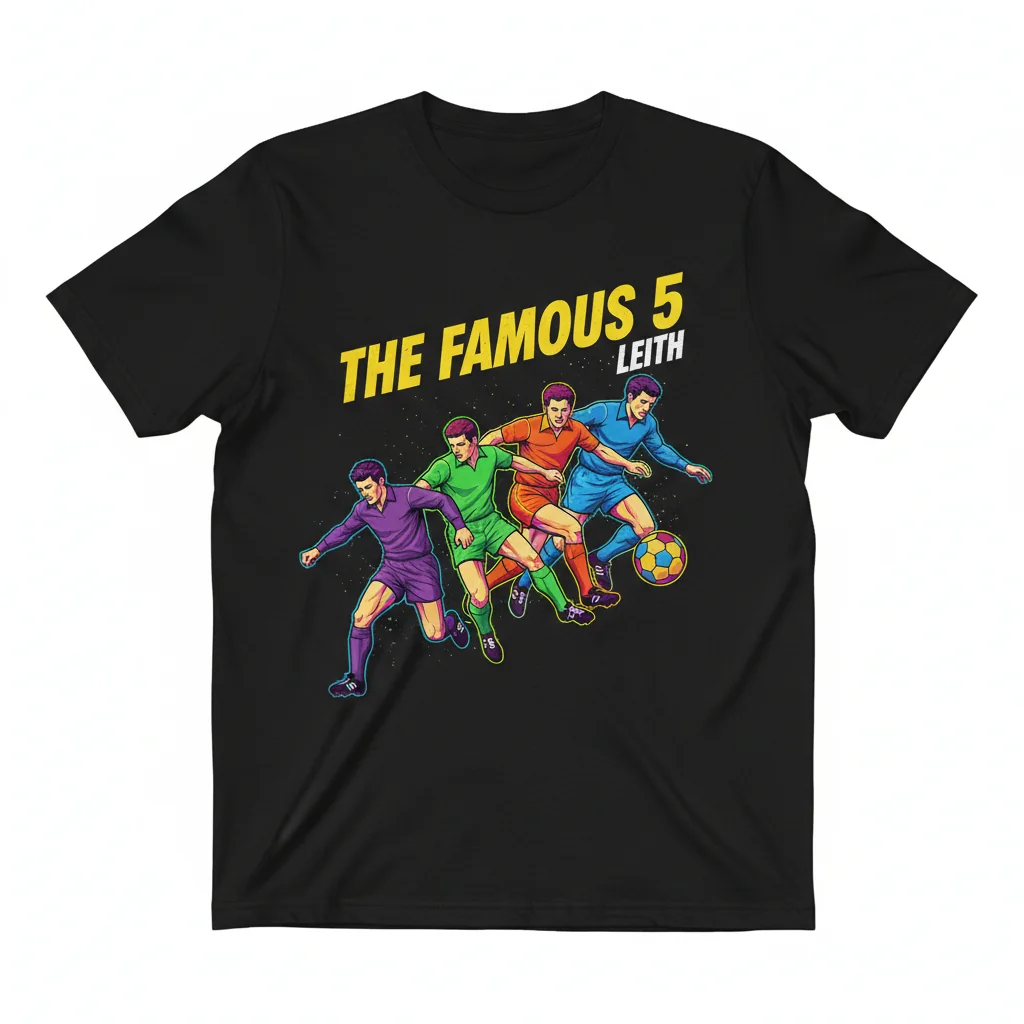 Famous 5 of Leith Tee | Streetwear Essential