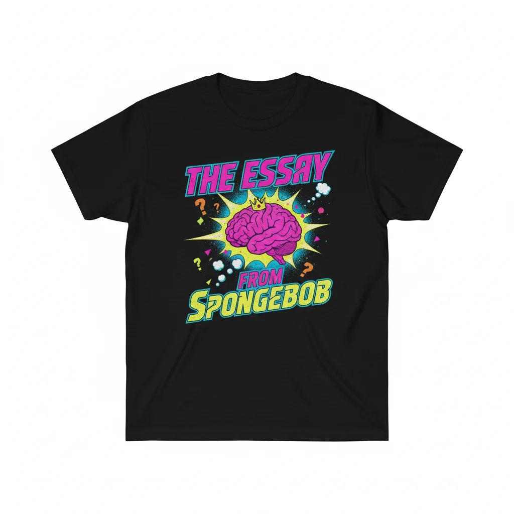 The "..." from Spongebob Essay – Premium Essential T-Shirt: Fade-Resistant & Perfect Fit