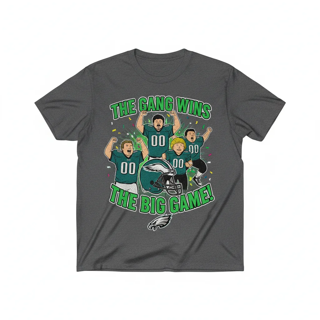 Always Sunny 'Big Game' Victory Tee | Original Fan Art Tribute