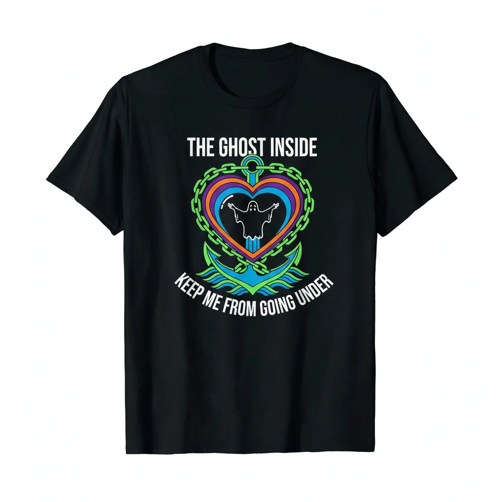 The Ghost Inside: 'Keep Me From Going Under' Premium Tee