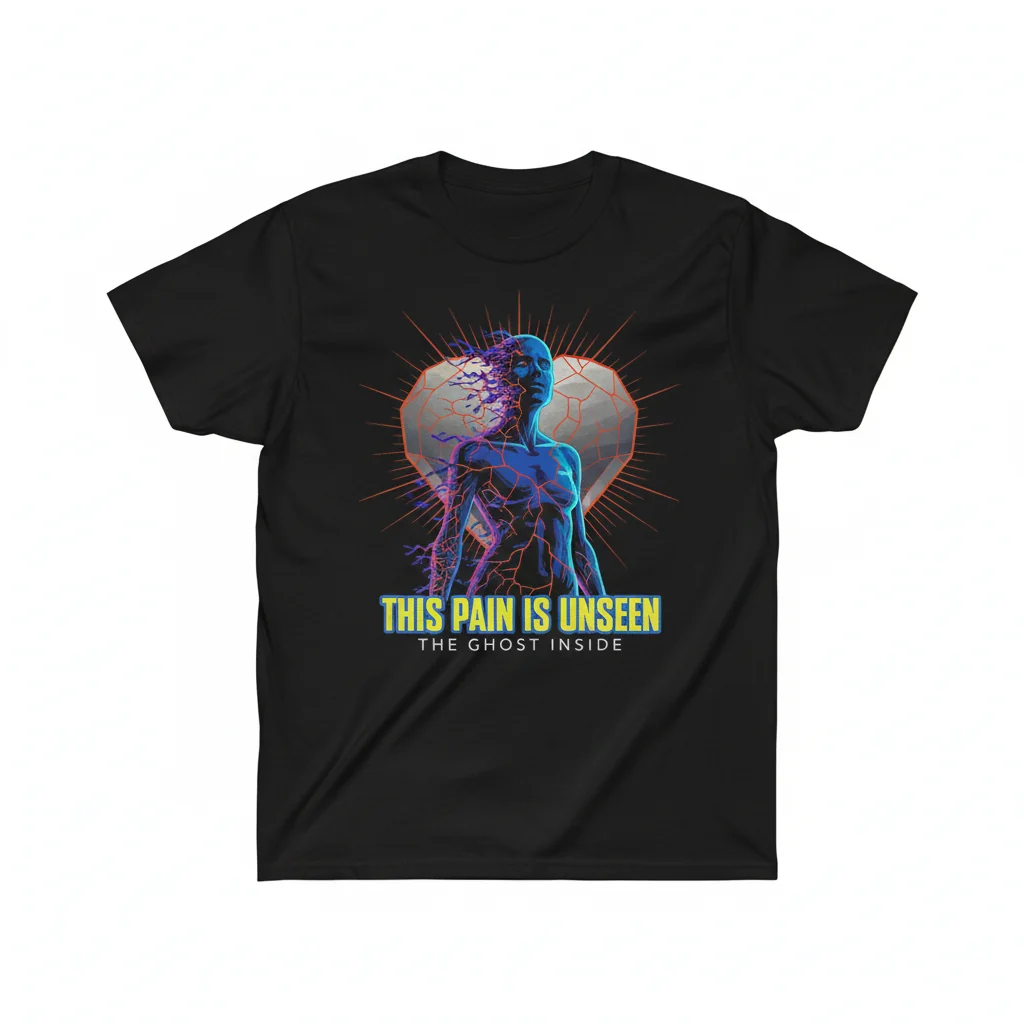 The Ghost Inside "This Pain Is Unseen" Band T-Shirt | Official Merch | Premium Cotton Tee