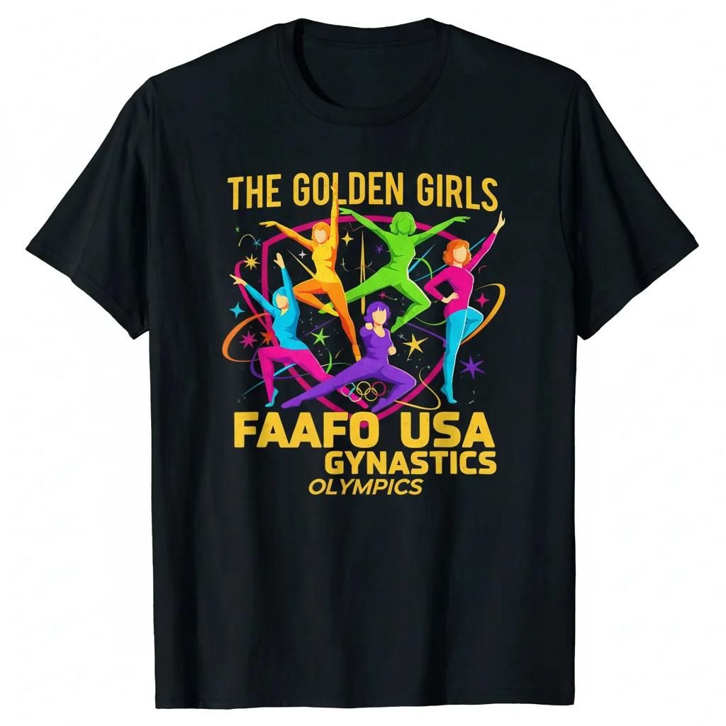 The Golden Girls: Spirit of '88 & '24 Gymnastics Team Shirt
