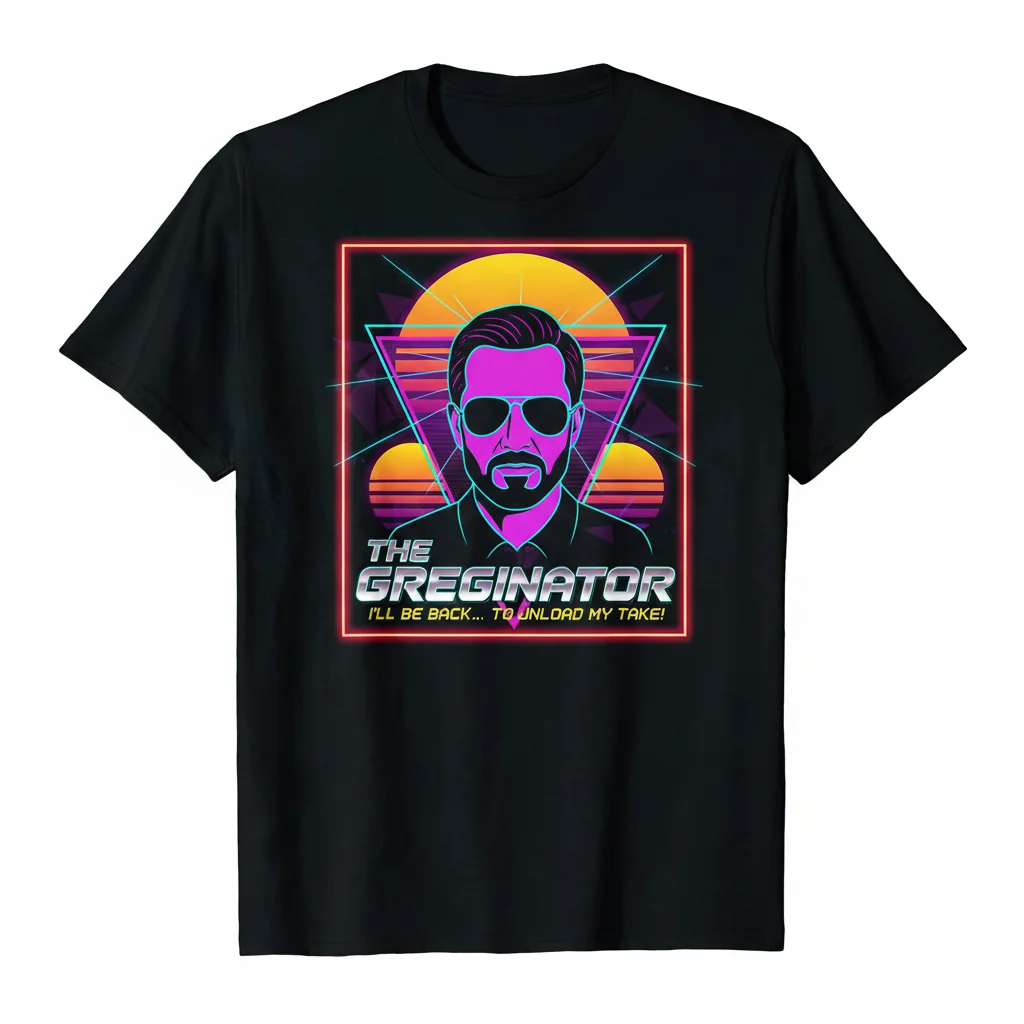 The Greginator Essential T-Shirt – Unique Graphic Tee