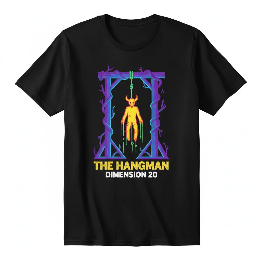 Dimension 20 "Hangman" Essential Tee – Streetwear Icon