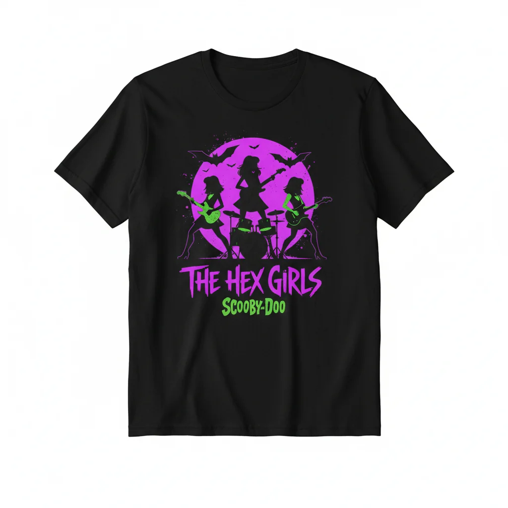The Hex Girls Scooby-Doo Shirt | Retro Cartoon Band Graphic Tee