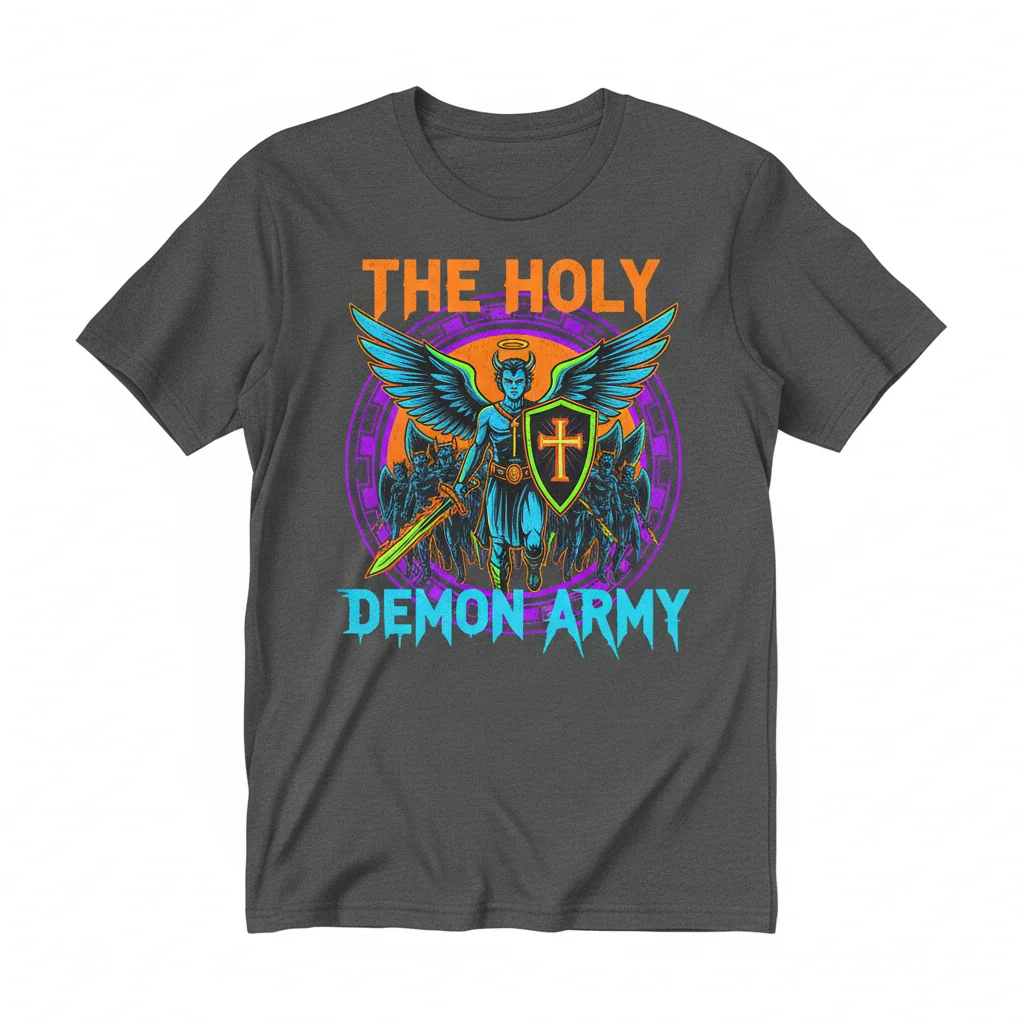 The Holy Demon Army: Ultra-Durable, Fade-Resistant Essential T-Shirt